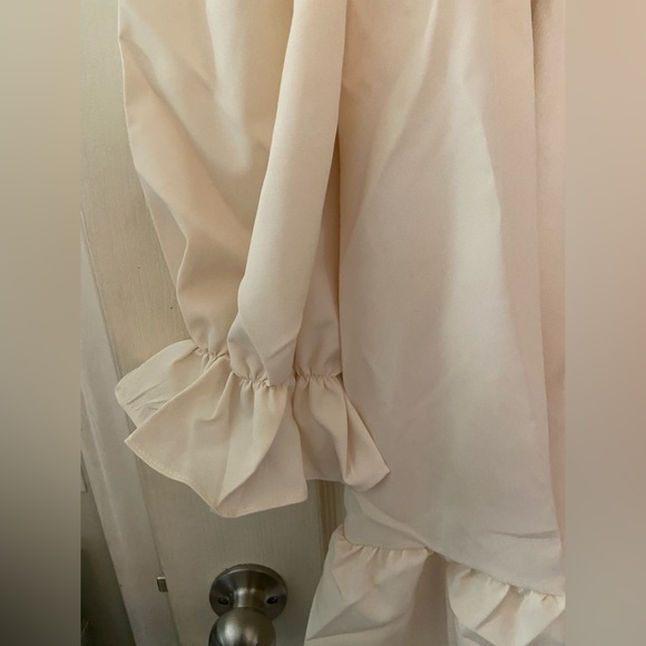 Swintager Beige Peasant Dress - Picture 5 of 12